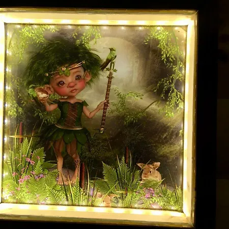 Holzhaus Trollbluemchen Am Wald Und *