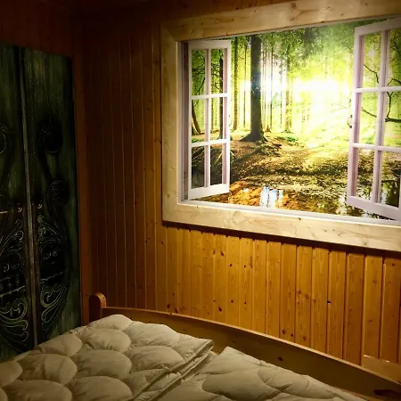 Holzhaus Trollbluemchen Am Wald Und Holiday home