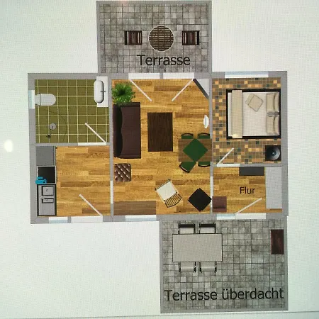 Ferienhaus Holzhaus Trollblümchen Am Wald Und *