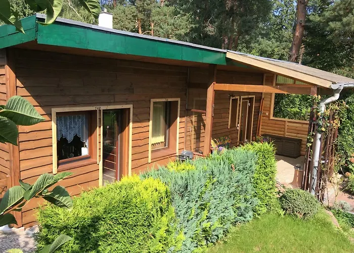 Holzhaus Trollbluemchen Am Wald Und