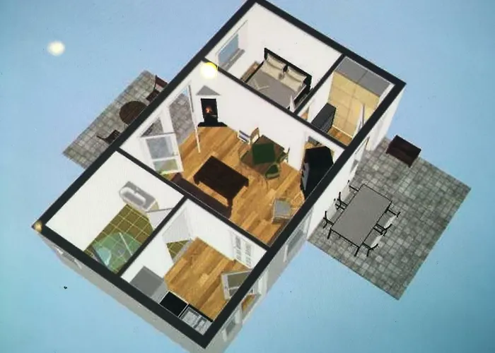 Holzhaus Trollbluemchen Am Wald Und * نيوروبين